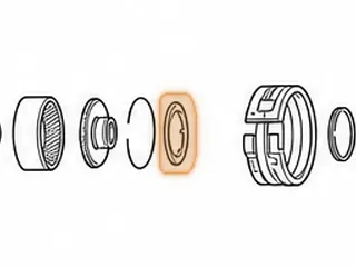 Race, 4R44E/4R55E/5R55E Rear Hub To Sprag Race (Steel) Snaps On The Rear Hub (W/Bronze Inner Ring) 1997-Up — Part # 56254C