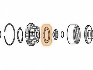 Washer, A4LD/4R44E/4R55E Rear Planet To Hub (3”OD) (6 Outer Tabs) L1989-96 — Part # 56251A