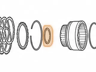 Washer, C-3/A4LD Direct Drum To Forward Drum (Plastic) (Cast Iron Direct Drums Only) — Part # 56229AA