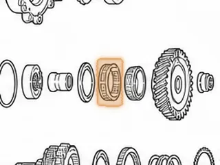 Cup Race, A540 Driven Transfer Gear (3.068”OD) — Part # 87280A