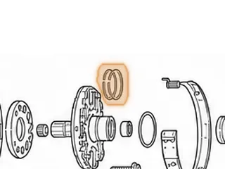 Ring, A540 Direct Clutch (Metal) — Part # 67179A
