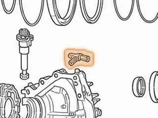 Speed Sensor, A540 (#2 Speed Sensor) — Part # 87436
