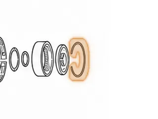 Snap Ring, A540 Holds Rear Ring Gear To Hub — Part # 87889