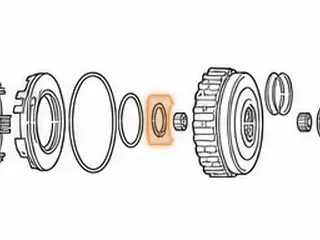 Bearing W/Races, A540 Overdrive Planet To Overdrive Direct Drum — Part # 87217
