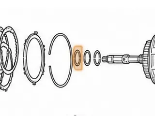 Race, A540 Stator To Forward Drum (Front) (1.4mm) (Early) — Part # 67225AB