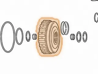 Drum, A540 Overdrive Direct (22 Teeth Sun Gear) — Part # 87551A