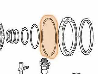 Snap Ring, A540 Holds 2nd Housing In Case (5 7/8” OD) — Part # 87883