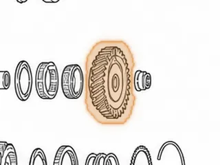 Gear, A540 Transfer Driven (37 Teeth) — Part # 87712