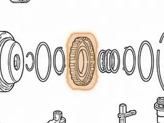 Sprag Assembly, A540 (1.645”ID) Early — Part # 67642B