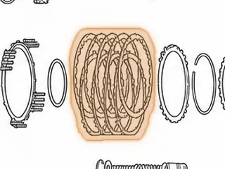 Steel, A540 Reverse Clutch (.071”) 5.60”ID (12 Teeth) Narrow Spline 1988-Up — Part # 67120CA