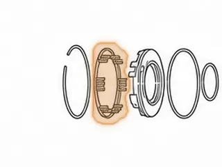 Retainer W/Spring, A540 Overdrive Brake — Part # 87971
