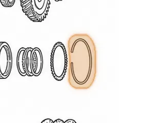 Snap Ring, A540 Holds Overdrive Sprag In Overdrive Planet — Part # 87867