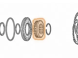 Retainer W/Spring, A540 Direct Clutch — Part # 87975