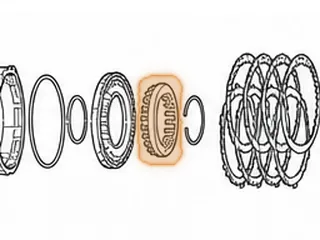 Retainer W/Spring, A540 Forward Clutch — Part # 87974