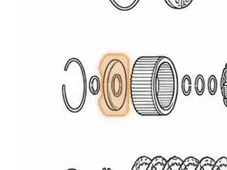 Hub, A540 Front Planet (.495” Thick From Bearing To Bearing Surface) — Part # 87602A