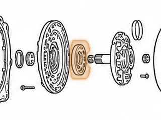 Pump Gear Set, A650E (9 Inner & 11 Outer Teeth)(Lobe Type)(.460”Thick) 1998-06 — Part # 187530A