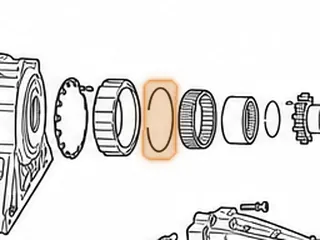 Snap Ring, A650E Holds F2 Sprag (3.760”OD)(.047”Thick) 1998-06 — Part # 187884A