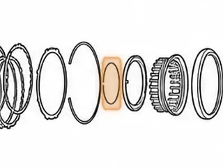 Snap Ring, A650E 3rd Brake Piston Kit (3.445”OD)(.040”Thick) 1998-06 — Part # 187871A