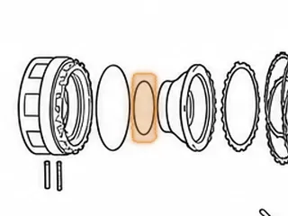 O-Ring, A650E 2nd Brake (Small)(3.430”OD)(.103”Thick) 1998-06 — Part # 187332A