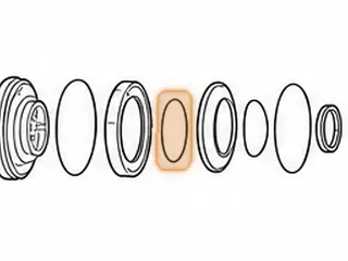 O-Ring, A650E 1st-Reverse Retainer Piston (Center)(3.095”ID)(.107”Thick) 1998-06 — Part # 187338A