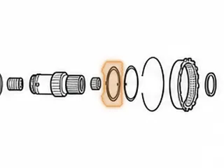 Washer, A650E Front Planet To Rear Planet (2 Tabs)(Plastic)(2.840”OD) 1998-06 — Part # 187238A