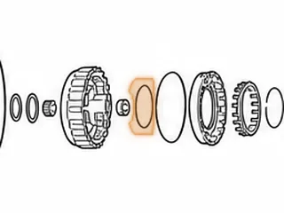 Lip Seal, A650E Overdrive Drum (Inner)(.106”Thick) 1998-06 — Part # 187340A