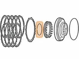 Snap Ring, A650E 1-Reverse Clutch Retainer (2.713”OD)(.031”Thick) 1998-06 — Part # 187885A