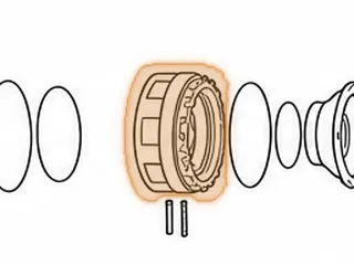 Drum, A650E 3rd Brake (4 Clutchs)(9 Steels)(3.425”ID) 1998-06 — Part # 187559A