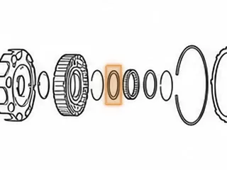 Sprag, A650E Intermediate (16 Lugs) 1998-06 — Part # 187652A