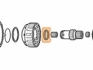 Bushing, A650E Front Planet (Brass)(1.750”ID)(2 Grooves) 1998-06 — Part # 187053A