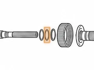 Bearing, A650E Rear Planet To 1st-Reverse Clutch Hub (2.230”OD)(1.605”ID) 1998-06 — Part # 187250A