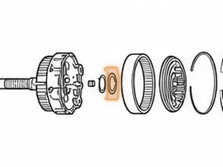 Bearing W/Race, A340 Overdrive Planet To Ring Gear (1.845”OD) — Part # 97217AK