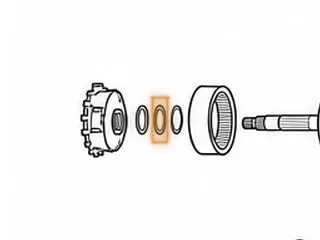 Bearing, A650E Front Planet To Ring Gear (18 Needles)(1.705”OD) 1998-06 — Part # 187247A