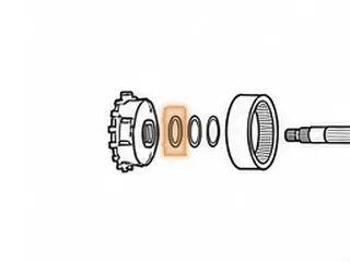 Race, A650E Front Planet To Ring Gear (Stepped)(1.705”OD)(1.020”ID) 1998-06 — Part # 187246A