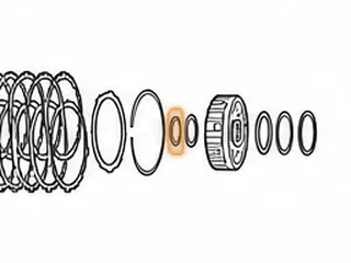 Race, A650E Forward Drum To Hub (1.510”OD)(.125”Thick)(3 Outer Tabs) 1998-06 — Part # 187231A