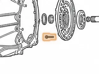 Bolt Set, A340 Pump To Case (7pcs)(12mm Hex)(1.650”Long) — Part # 97777AK
