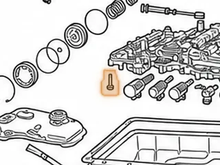 Bolt Set, A650E Valve Body To Case (20 Pieces) 1998-06 — Part # 187782AK