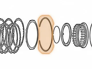 Snap Ring, A650E 3rd Brake Drum To Case (6 13/16”OD)(Beveled)(.142”Thick) 1998-06 — Part # 187869A