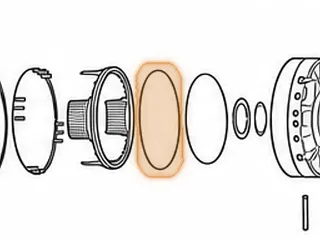 O-Ring, A650E Overdrive Brake (Outer)(6 1/4”OD)(.103”Thick) 1998-06 — Part # 97331