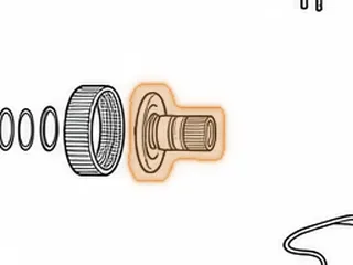 Hub, A650E Rear Planet Ring Gear (3.470”Tall)(45 Splines) 1998-06 — Part # 187604A