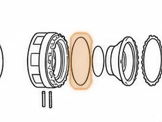 O-Ring, A650E 2nd Brake (Large) (5.510”OD)(.105”Thick) 1998-06 — Part # 187333A