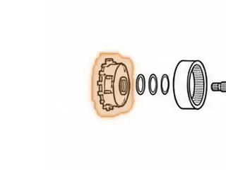 Planet, A650E Front (4 Gears) (21 Teeth Gears)(16 Lugs) 1998-06 — Part # 187586A