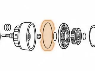 O-Ring, A650E Forward Clutch (outer)(.117”Thick) 1998-06 — Part # 97335