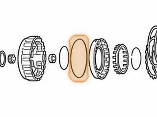 Lip Seal, A650E Overdrive Drum (Outer)(.123”Thick) 1998-06 — Part # 187341A