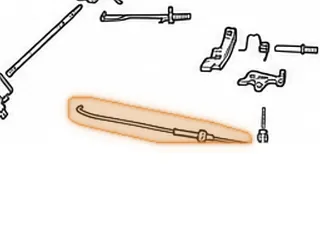 Park Rod, A650E (11 1/2”Long)(Yellow Spring) 1998-06 — Part # 187994A
