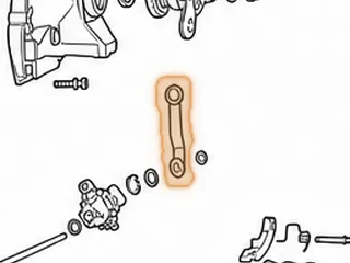 Manual Lever, A750 (External) (3” Long)(Cast # 35573 60020) 2003-Up — Part # 117992A