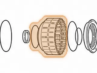 Drum, A750/A761 Direct Clutch (4.285”Tall, 6 7/8”OD, 2.650”ID) 2003-Up — Part # 117555A