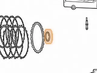 Race, A750/A761 Rear Planet Ring Gear Hub To Intermediate Shaft (Front)(.032”Thick, 1.920”OD, 1.320”ID) 2003-Up — Part # 117253A