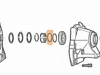 Shim, A761 (2wd) Output Shaft Spacer # 270 To Ball Bearing # 271 (.031”Thick, 1.660”OD, 1.355”ID) 2004-Up — Part # 117272B
