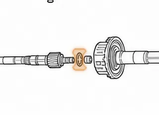Bushing, A750/A761 Rear Planet (Front) To Intermediate Shaft (.595”Wide, .800”ID) 2003-Up — Part # 117058A